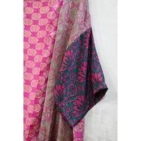 Kimono Corto Étnico de Seda con Parches, Hecho a Mano en India, Chaqueta de Seda, Estilo Boho, Ropa de Verano para Mujer
