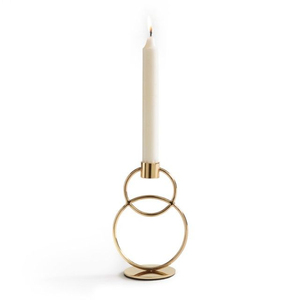 Élégant Chandelier en Métal Doré pour Bougies Coniques, Support Décoratif Moderne pour Bougies, Centre de Table, Accessoire de Décoration Intérieure en Promotion - Product Image 2