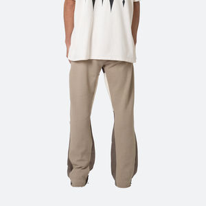 Pantalon de jogging décontracté pour homme, coupe évasée, avec logo 3D personnalisable, en molleton 100 % coton, collection Hiver 2026 - Product Image 2