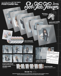 IZNA - [ESTABLECE EL TEMPO] 3RA EDICIÓN MINI (VERSIÓN POSTCARD) Álbum de K-Pop en CD, el Más Vendido en Corea, para Todas las Edades - Product Image 5