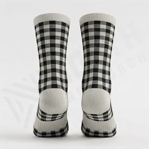 Chaussettes de compression longues pour l'entraînement, le cyclisme, la course à pied, le saut à la corde et les sports athlétiques, avec soutien musculaire, couleur personnalisable - Product Image 2