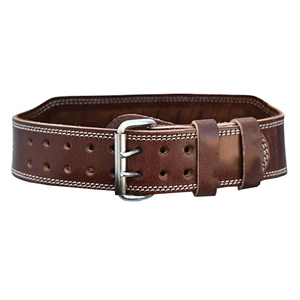 Cinturón de Cuero Genuino Personalizado para Levantamiento de Pesas, Cinturón de Soporte Lumbar de Alta Resistencia para Entrenamiento de Gimnasio, Sentadillas y Peso Muerto - Product Image 1