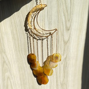 <b>Crystal</b> Round Handmade <b>Tree</b> of Life Pattern Feng Shui Theme Wind Chime for Home Decor Hanging Seven Chakra - Product Image 5