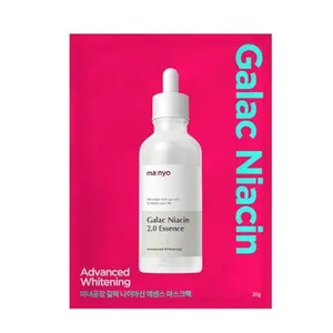 Manyo Galac Niacin Essence Mask Sheet Advanced Brightening Good Quality 1 Sheet Facial Masks - Product Image 1