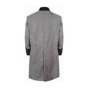 Abrigo estilo Frock negro clásico de reproducción americana, auténtico abrigo estilo Frock de reproducción americana del siglo XIX - Product Image 2