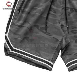 Shorts de basketball pour hommes de haute qualité, respirants, en mesh, pour la course à pied, prix de gros, service OEM, prix bas - Product Image 4