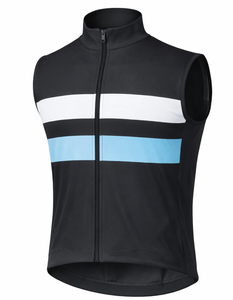 Gilet de cyclisme imperméable coupe-vent pour hommes, veste de vélo sans manches ultralégère, vêtements de sport de plein air - Product Image 1