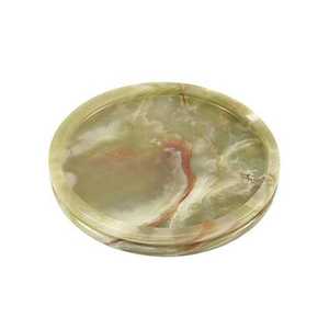 Plateau de service en résine de luxe fait main pour les collations et desserts de fête, plateau décoratif en résine pour la vaisselle de fête, décorations de table - Product Image 3