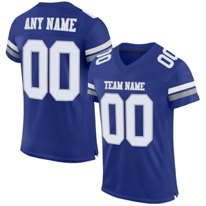 Personalized Football Player Jersey with Custom Colors and Logo Printing Private Label Manufacturing - Product Image 1
