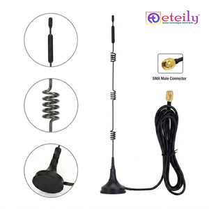 ETEILY ET-5G15M-1L3-SMS-<b>S21</b> 5G 15dBi Spring Magnetic Antenna Heavy Duty with RG174 Cable for Male Connector Made Madhya Pradesh - Product Image 1