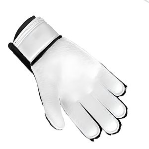ถุงมือผู้รักษาประตูฟุตบอลหนังแท้สำหรับเล่นกลางแจ้ง ทนทาน ระบายอากาศได้ดี ใช้ได้ทั้งชายและหญิง รับทำโลโก้ตามสั่ง ขายส่งจำนวนมาก ผู้ผลิต OEM - Product Image 2