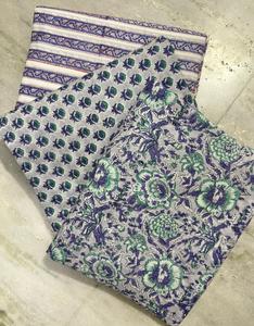 Tissu en coton indien imprimé au bloc, tissu en coton imprimé à la main, tissu en coton fait main, tissu en coton en gros, directement de l'usine - Product Image 5