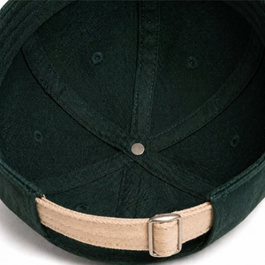 Unisex Two Tone <b>Baseball</b> <b>Cap</b> Custom Solid Color Adjustable Strap <b>Plain</b> Cotton Casual Outdoor Hat Soft Comfortable Headwear - Product Image 6
