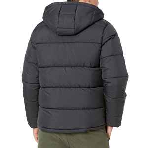 Chaqueta acolchada ligera, transpirable, impermeable, con logo personalizado, de lujo, para hombre, talla grande, lisa. - Product Image 4