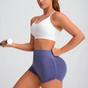 กางเกงวิ่งออกกำลังกายแบบแห้งเร็วสั่งทำขายส่ง รุ่นใหม่ ยกกระชับสะโพก ผ้ารัดรูป ลายเรียบ ปิดขอบแน่น กันน้ำ - Product Image 4