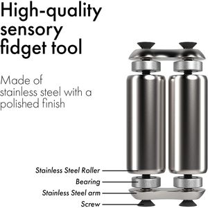 Jouet Fidget Spinner Compact et Portable pour Adultes, Aide à Soulager le Stress, l'Anxiété et la Tension, Favorise la Concentration et la Clarté - Product Image 3