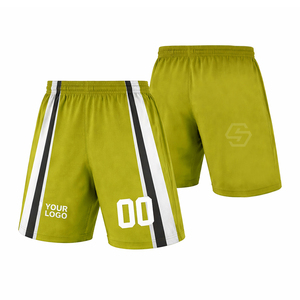 Pantalones Cortos de Fútbol Estampados, Nuevo Diseño, Fabricante ODM, Personalizados, Deportivos, Transpirables, Ligeros, de Secado Rápido, Antibacterianos, para Entrenamiento - Product Image 6