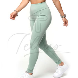 Leggings de Yoga para Mujer, Diseño OEM de Última Moda, Precio al por Mayor, Fabricación en Fábrica, Color Sólido, Alta Calidad, Transpirables - Product Image 4