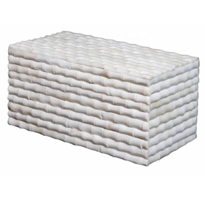 Nouvelle Arrivée Boîte à Bijoux en Os de Bambou Faite à la Main, Organisateur de Bijoux Décoratif, Boîte à Souvenirs pour la Maison et la Coiffeuse - Product Image 1