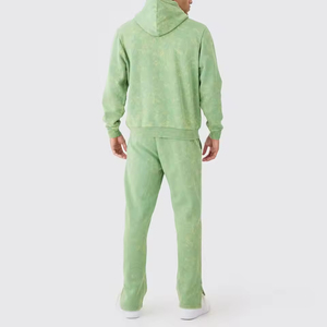 ชุดวอร์มลำลองแบบมีฮู้ดสำหรับฤดูหนาว ผ้าฝ้าย 100% คุณภาพสูง ราคาขายส่ง มีตัวอย่างฟรี พร้อมโลโก้ตามสั่ง ไซส์ใหญ่สำหรับผู้ชาย - Product Image 5