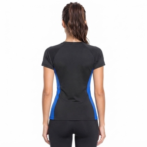 Women Compression Shirt High Quality Sports Top Lightweight Quick Dry Fabric Breathable Stretch Fit Moisture <b>Wicking</b> Fitness - Product Image 2