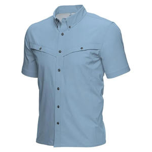 Camisa de Pesca para Hombre, Manga Larga, con Logotipo Personalizado en la Parte Delantera, Transpirable, Resistente al Viento, UPF 50, de Secado Rápido, para Actividades al Aire Libre - Product Image 5