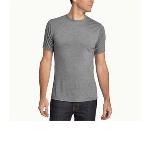 T-shirt en coton vierge de haute qualité à col rond et manches courtes, grande taille, pour hommes et femmes, prix de gros - Product Image 6