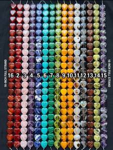 Wholesale Mixed Resin Beads <b>Set</b> | Leaf Tribal <b>Square</b> Heart Beads | Bulk Colorful Jewelry Making Beads Strands in Box - Product Image 4
