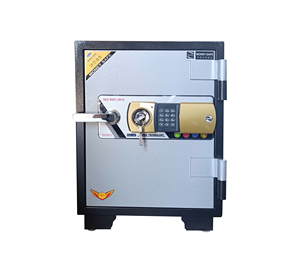 Caja Fuerte para Oficina MONEY MNS-59E, Diseño Moderno, Alta Seguridad, Impermeable, con Contraseña y Llave - Product Image 6