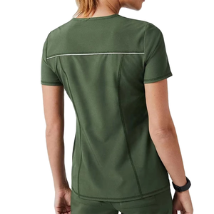Handwashing Woven Eco-Friendly <b>Clothes</b> Laboratory <b>Scrub</b> Suit Beauty Salon Maternity Center Dental Doctor Nurse Workwear Nursing - Product Image 3