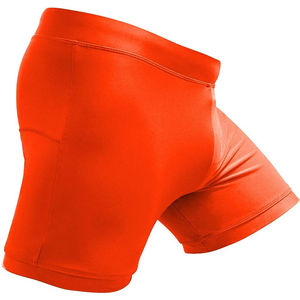 Pantalones Cortos de Lucha MMA Crown Vale Tudo, 100% Spandex, Construcción de Microfibra Resistente, Doble Costura, Color Naranja - Product Image 6