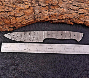 Cuchillo de Cocina de Acero de Damasco Hecho a Mano, Hoja en Bruto para Fabricación DIY, Componente para Fabricantes, Proveedor Mayorista - Product Image 2