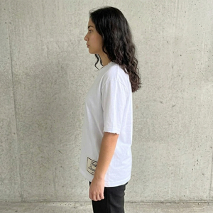T-shirts brodés effet vieilli pour femmes, T-shirts à épaules tombantes, T-shirts brodés à col rond pour femmes - Product Image 6