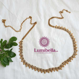 Fashion Body Chain-Lakshmi Engraved Hip Chain - Product Image 1