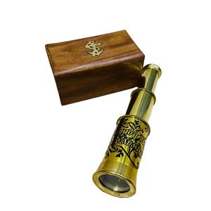 Télescopes de haute qualité avec boîte en bois de style antique, fabriqués à la main, télescopes artisanaux à vendre par des exportateurs - Product Image 1