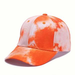 Casquette de baseball en jean hip-hop d'été avec broderie 3D et fermeture à boucle métallique, motif tie-dye, unisexe, pour usage extérieur - Product Image 6