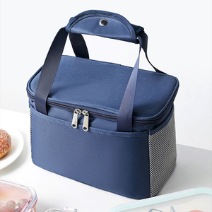 กระเป๋าใส่อาหารกลางวันแบบมีซิป ผ้าอ็อกซ์ฟอร์ด กันน้ำ เก็บความร้อน สำหรับ 4 คน ผ้าหนาพิเศษ สำหรับเก็บอาหาร - Product Image 2