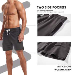 Shorts de basket-ball personnalisés, confortables, en polyester et coton, pour hommes, séchage rapide, impression par sublimation du logo. - Product Image 3