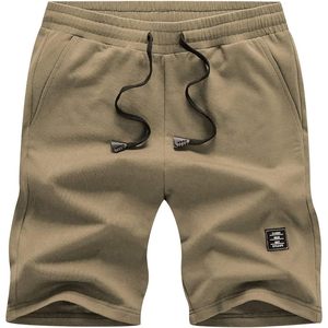 2025 Short de survêtement sportif en coton pour homme avec 3 poches Jogger d'entrejambe de 7 pouces Athletic Runnin - Product Image 4