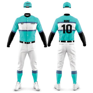 Nouvelles Arrivées : Maillot de Baseball Personnalisé à Broderie Florale Lumineuse, Style Uniforme, Vente en Gros, Maillot de Baseball Vierge Sportif Pas Cher - Product Image 1