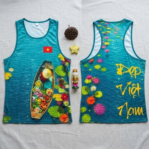 Custom Runner Tank Top OEM ODM Wholesale Quick Dry <b>Running</b> <b>Singlet</b> Manufacturer - Product Image 5