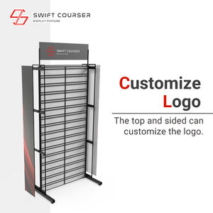 Exhibidor de Doble Cara Personalizado de Estilo Industrial para Tiendas Minoristas, Exhibidor de Metal para Exhibición de Productos - Product Image 3