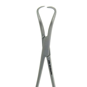 Pinzas para toallas Backhaus de 3.5 pulgadas con punta puntiaguda y ligera curvatura hacia el extremo de las puntas de la mandíbula, de acero inoxidable de grado médico. - Product Image 6
