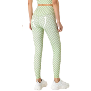 Leggings de yoga à prix attractif, neufs, solides, à contrôle du ventre, longueur cheville, taille haute, élastique, respirant, séchage rapide - Product Image 3