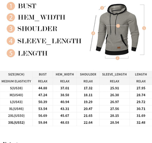 Sudadera con Capucha Negra de Algodón Tejido para Hombre, Estilo Casual de Otoño, con Bolsillo y Ribete Negro - Colección de Sudaderas y Hoodies - Product Image 6
