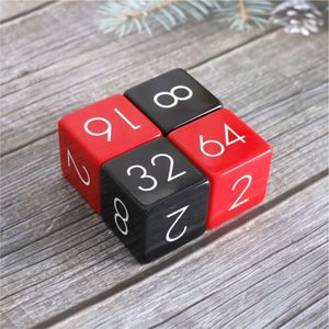 Cubo de Dobleación de Backgammon de Acrílico de Alta Calidad de 16 mm, Dados Numéricos de 6 Caras para Juegos de Mesa y Apuestas, Piezas de Juego al por Mayor - Product Image 4