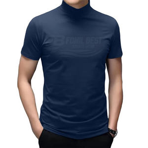 Camisetas Casuales para Hombre, Cuello Redondo, Corte Regular, Logotipo Frontal, 100% Poliéster, Transpirables, Impresión Personalizada, Servicio OEM al por Mayor - Product Image 6