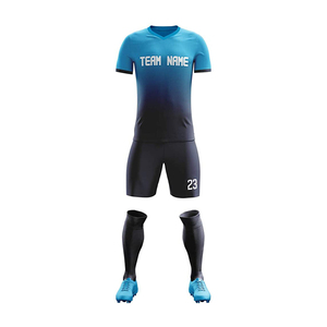 Meilleures ventes : Tenues d'équipe personnalisées 100 % polyester avec LOGO, fournisseur d'uniformes de football au Pakistan, nouveaux arrivages d'uniformes de football - Product Image 3