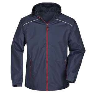 Custom logo Waterproof PU Jacket Outdoor Hiking Soft Shell Rain Coat Men's Jacket with <b>Hoodie</b> OEM - Product Image 1