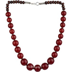 Collier de perles en résine multicolore, bijoux à la mode, collier de créateur - Product Image 1